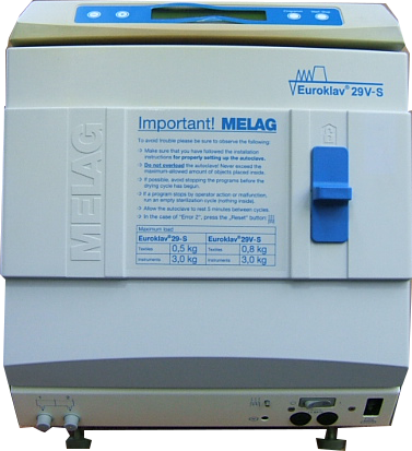 Melag autoclave repair